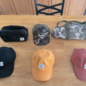 LOT OF AUTHENTIC HERSCHEL GOODS